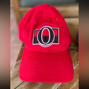 Red Ohio State Adjustable Hat Excellent Condition